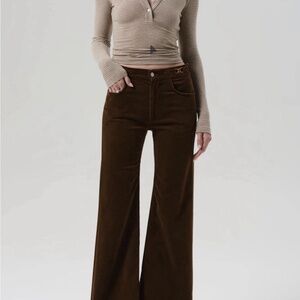 Citizens Of Humanity Brown Flare Pants